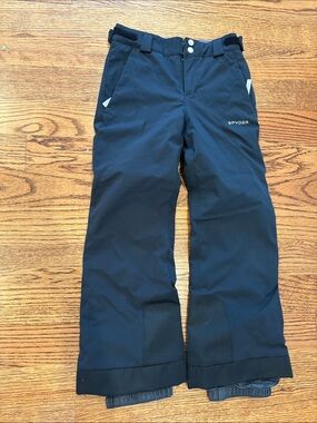 Spyder Kids black Snow Pants